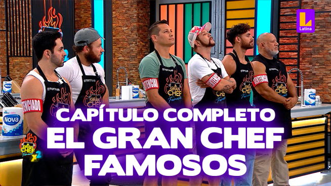 El Gran Chef Famosos – Jueves 22 de febrero – PROGRAMA COMPLETO