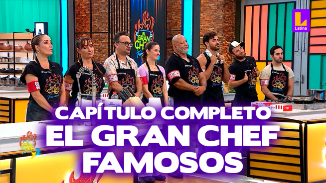 El Gran Chef Famosos – Viernes 16 de febrero – PROGRAMA COMPLETO