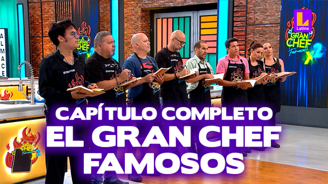 El Gran Chef Famosos – Viernes 09 de febrero – PROGRAMA COMPLETO