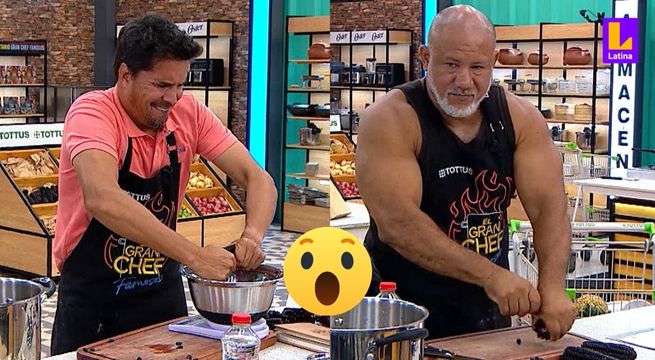 Steve Palao o Gabriel Calvo: ¿Quién logró trozar el maíz morado más rápido en El Gran Chef Famosos?