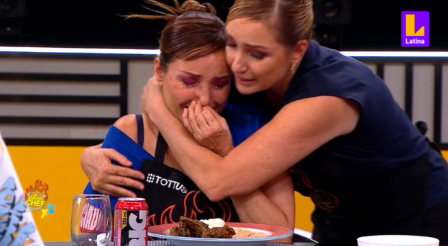 “Quiero llorar y salir corriendo”: Celine rompe en lágrimas por la presión que se vive en El Gran Chef Famosos