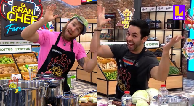 “Somos el terror de la eliminación”: Rodrigo con Joaquín advierten a Luigui y Ricky de su racha de sentencias superadas en El Gran Chef Famosos