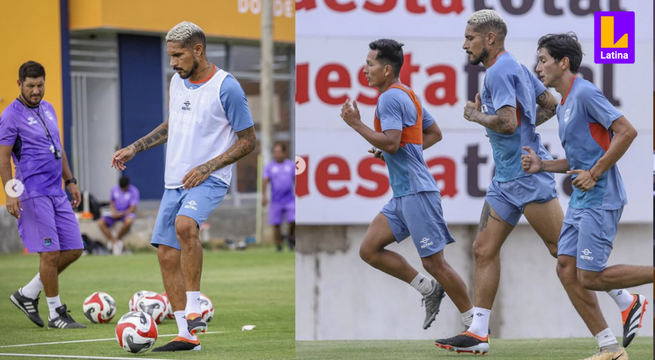 Así fue el primer gol de Paolo Guerrero en los entrenamientos con UCV