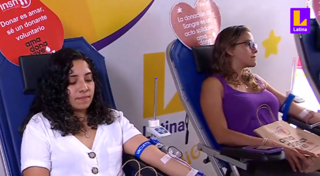 Latina se une a campaña de donación de sangre para el Instituto Nacional de Salud del Niño