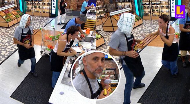 Damián le jugó una broma que aterrorizó a Ximena en la cocina de El Gran Chef Famosos: ¿Qué pasó?