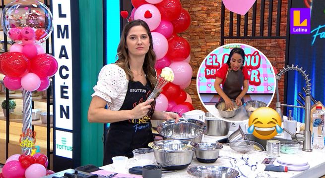 Carolina Cano no siguió correctamente las instrucciones de Nelly Rossinelli: ¿En qué paso del postre se equivocó? | El Gran Chef Famosos