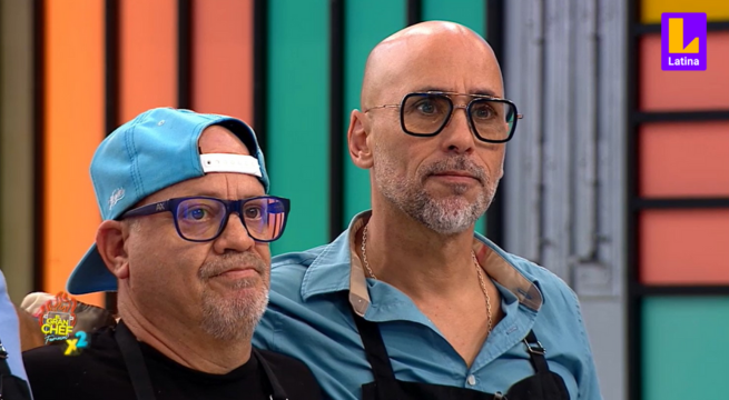 Damián y El Toyo eliminados de El Gran Chef Famosos X2: Dupla presentó estofado de lengua completamente quemado