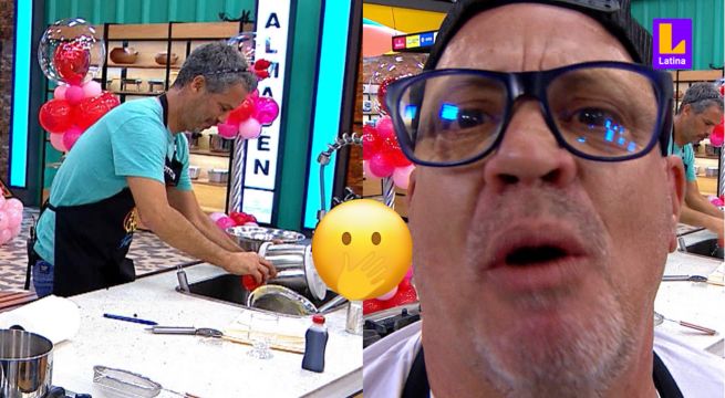 El Toyo no reconoce el “trabajo” de Pancho Cavero: “Se pasa lavando platos nomás” | El Gran Chef Famosos
