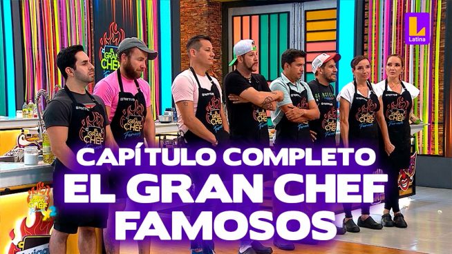 El Gran Chef Famosos – Lunes 19 de febrero – PROGRAMA COMPLETO