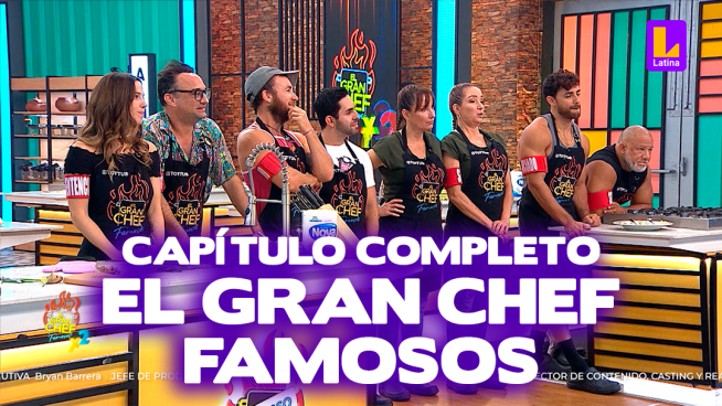 El Gran Chef Famosos – Jueves 15 de febrero – PROGRAMA COMPLETO