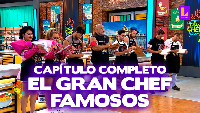 El Gran Chef Famosos – Miércoles 07 de febrero – PROGRAMA COMPLETO