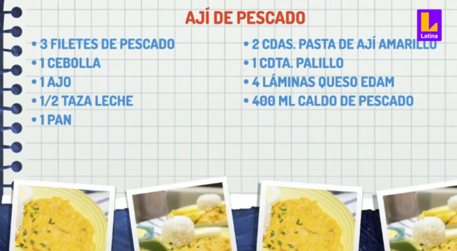 Receta paso a paso: cómo hacer un rico ají de Pescado con chicharrón marino junto al chef Alberto Miró