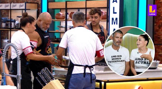 El Gran Chef Famosos : Steve Palao enfureció con Ximena y Pancho por robarle su preparación