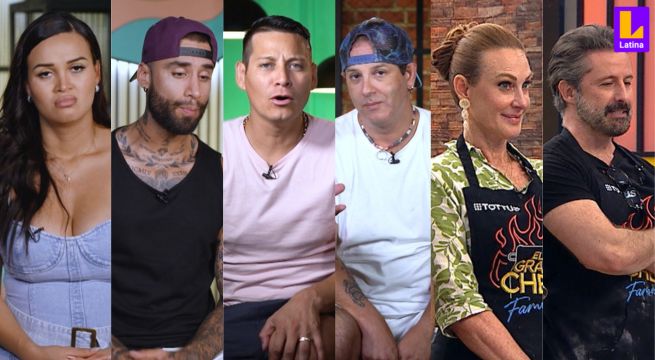 El Gran Chef Famosos X2: Jota, Angie, Luigui, Ricky, Denisse y Marco pasaron a la temida Noche de Sentencia