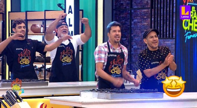 El Gran Chef Famosos x2: Peláez cumple su promesa a Luigui y Ricky e hizo bailar “Colegiala” a todos