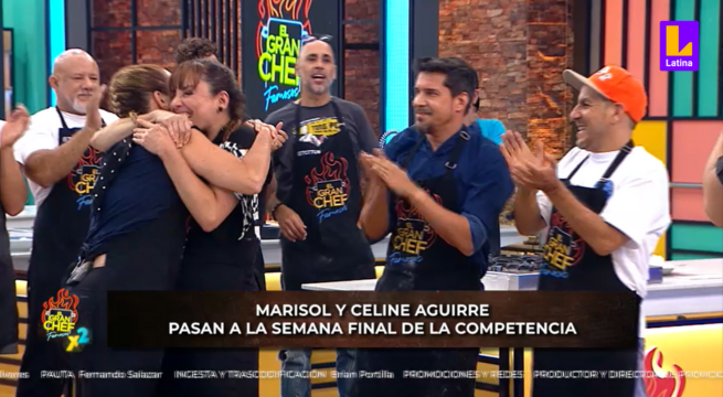 El Gran Chef Famosos X2: Marisol y Celine Aguirre avanzan a la ronda final