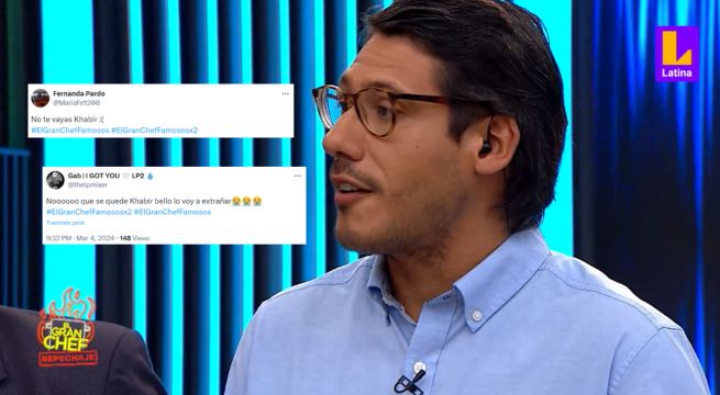 ‘Chefcitos’ lloran la despedida de Khabir Tello de El Gran Chef Famosos