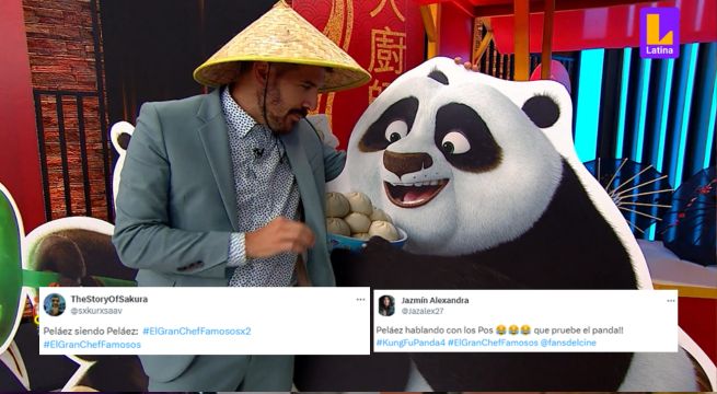 Los mejores memes de Peláez hablando con los Po de Kung Fu Panda en El Gran Chef Famosos