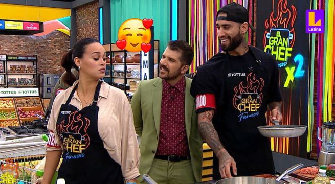 El Gran Chef Famosos: Angie y Jota juran que su amor fue a primera vista