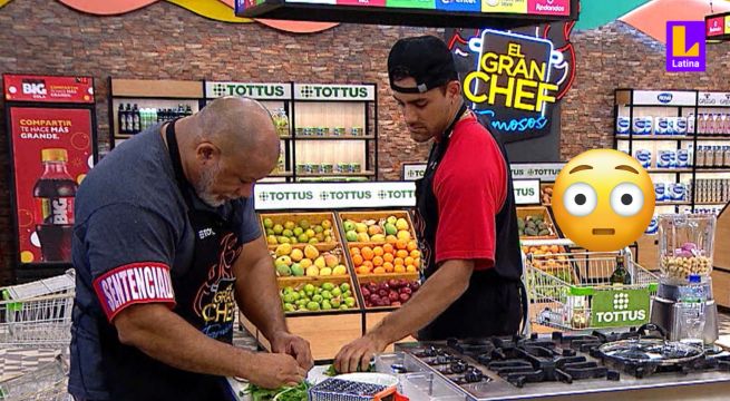 El Gran Chef Famosos: Austin Palao le hizo un pedido a Steve en Noche de Eliminación: “Relájate”