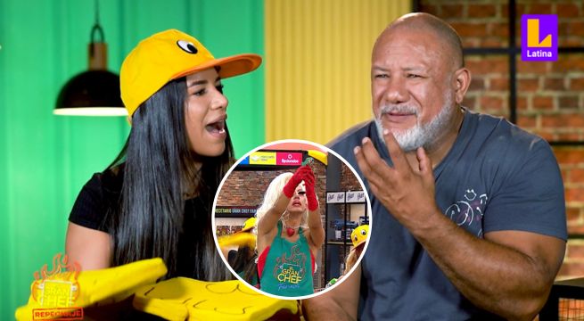 Steve Palao descargó su furia con Xanaxtasia por demorar en juego de patos de El Gran Chef Famosos