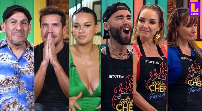 Gabriel, Pablo, Angie, Jota, Marisol y Celine son los semifinalistas de El Gran Chef Famosos x2