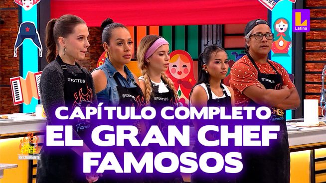 El Gran Chef Famosos – Jueves 11 de abril – PROGRAMA COMPLETO