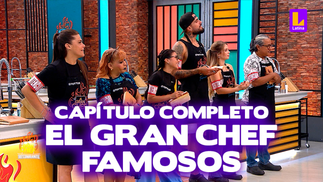 El Gran Chef Famosos – Sábado 13 de abril – PROGRAMA COMPLETO