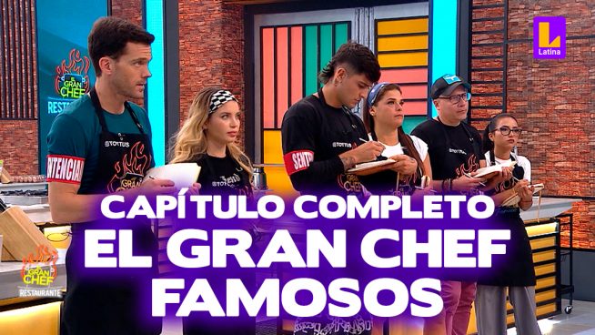 El Gran Chef Famosos – Martes 09 de abril – PROGRAMA COMPLETO