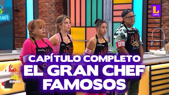 El Gran Chef Famosos – Lunes 15 de abril – PROGRAMA COMPLETO