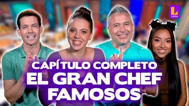 El Gran Chef Famosos – Jueves 25 de abril – PROGRAMA COMPLETO