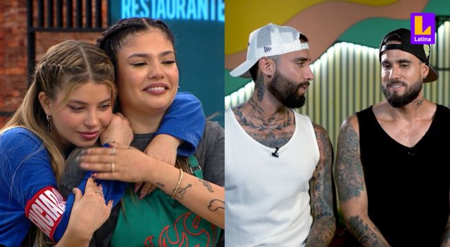 Sentenciados en El Gran Chef Famosos, El Restaurante: Flavia Laos y Gino Assereto