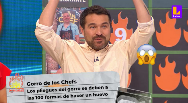 El Gran Chef Famosos: ¿Existen 100 formas de hacer huevo? Giacomo Bocchio lo explica