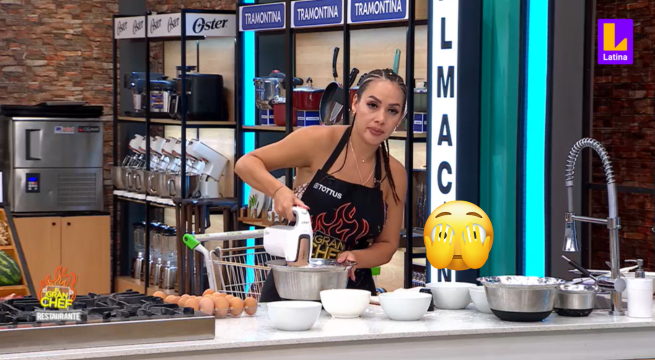 El Gran Chef Famosos: Dorita Orbegoso decepcionada por el desgaste que implica hacer el merengue