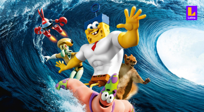 ¡Prepárate para una aventura acuática! “Bob Esponja – Un héroe fuera del agua” llega a Latina Televisión este sábado 8 de junio a las 7:20 p.m.