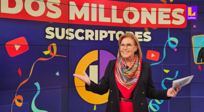 ¡Latina noticias alcanza los dos millones de suscriptores en Youtube!