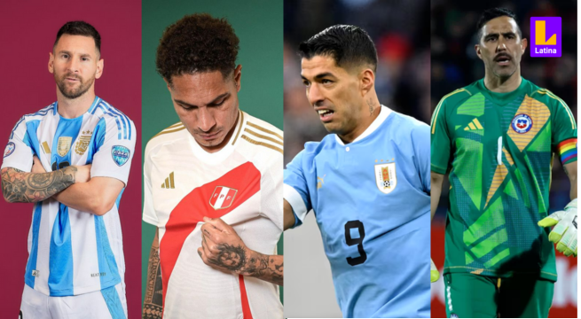 Copa América 2024: Conoce a los futbolistas que podrían jugar su último torneo
