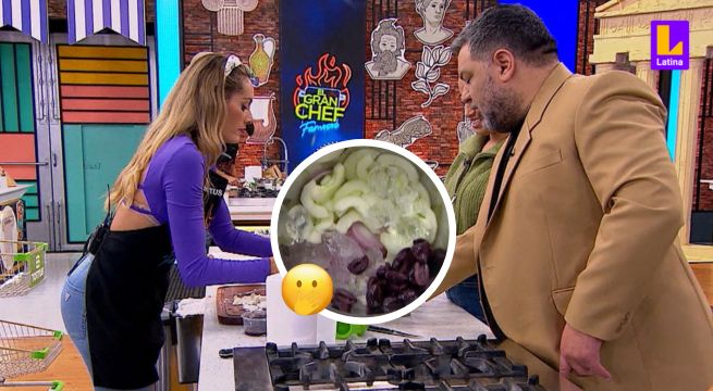 El Gran Chef Famosos: Brenda se confunde y echa TODOS sus ingredientes en hielo