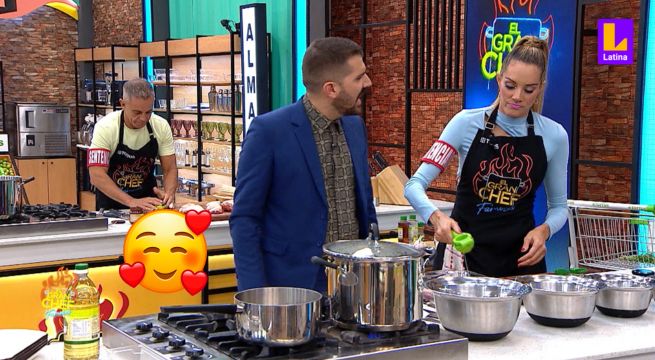 El Gran Chef Famosos: Brenda y Julinho pasaron de ¿ENEMIGOS? a enamorados