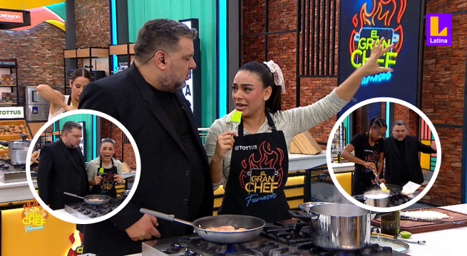 El Gran Chef Famosos: Javier Masías le llamó la atención a Cielo Torres y Leyla Chihuán por cantar en la cocina