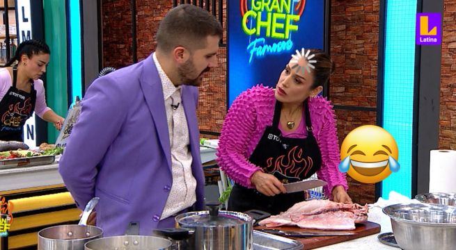 El Gran Chef Famosos: Karina AÚN NO sabe cómo filetear el pescado