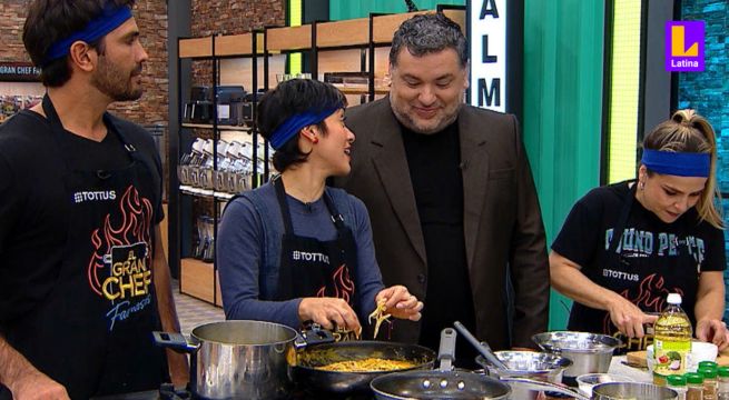 El Gran Chef Famosos, La Academia: Masías en SHOCK al ver a Jely Reátegui metiendo su mano en el ají de gallina