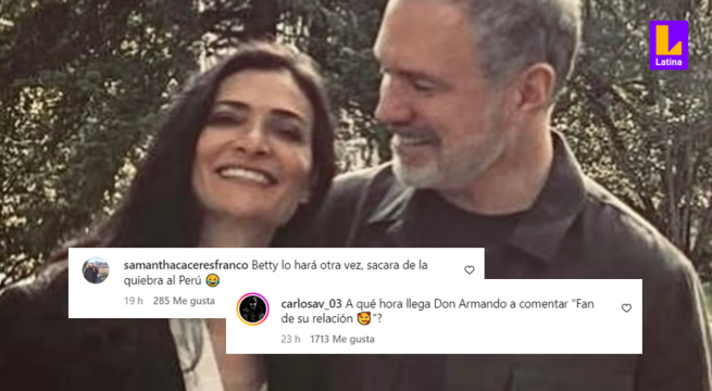 Mira AQUÍ los comentarios más divertidos de la tierna foto de Ana María Orozco y Salvador del Solar