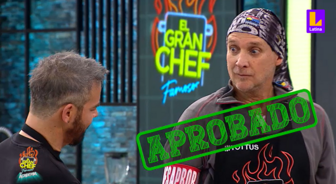 El Gran Chef Famosos: Christian Thorsen es el único APROBADO de la noche