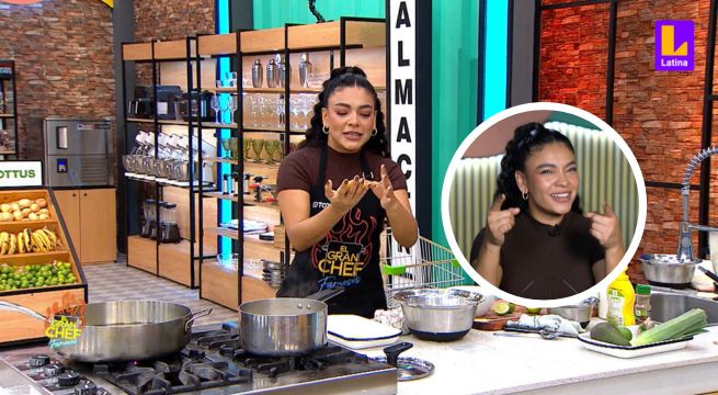 El Gran Chef Famosos: Cielo sorprende con canción de Salserín y hace bailar a Ivana y Karina