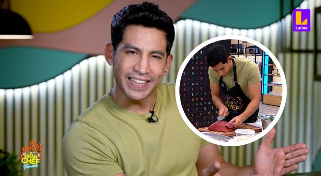 El Gran Chef Famosos: Santiago demuestra HERENCIA familiar fileteando el bistec