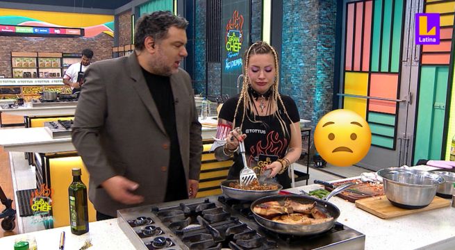 El Gran Chef Famosos: Masías le llama la atención a Leslie, ¿qué sucedió?