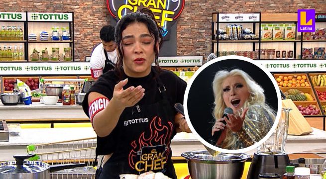 El Gran Chef Famosos: Cielo Torres deleita con su voz al ritmo de Yuri, por si es eliminada