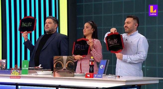 El Gran Chef Famosos: Giacomo y Masías NO saben escribir el nombre de Phillip