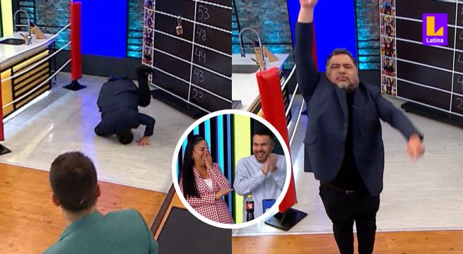 El Gran Chef Famosos: Masías SORPRENDE con volatín en televisión nacional